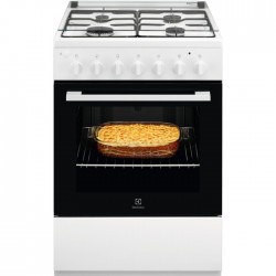 Cucina Electrolux LKK600000W - forno statico Bianco